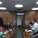 Maya Rupert, on the left, speaking to then-HUD Secretary Julian Castro in their first meeting about the rule that would allow transgender people to enter shelters under their proper genders, November 2015